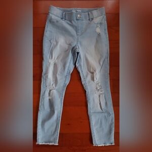Girls Blue Jeans Size L(10-12)